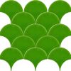 fıstık yeşili çimen yeşili açık parlak yeşil renkli renginde balık pulu desenli deseninde çini karo seramşk fayans modelleri 2018 2018 yeni eski şık cafe restoran restorant restaurant